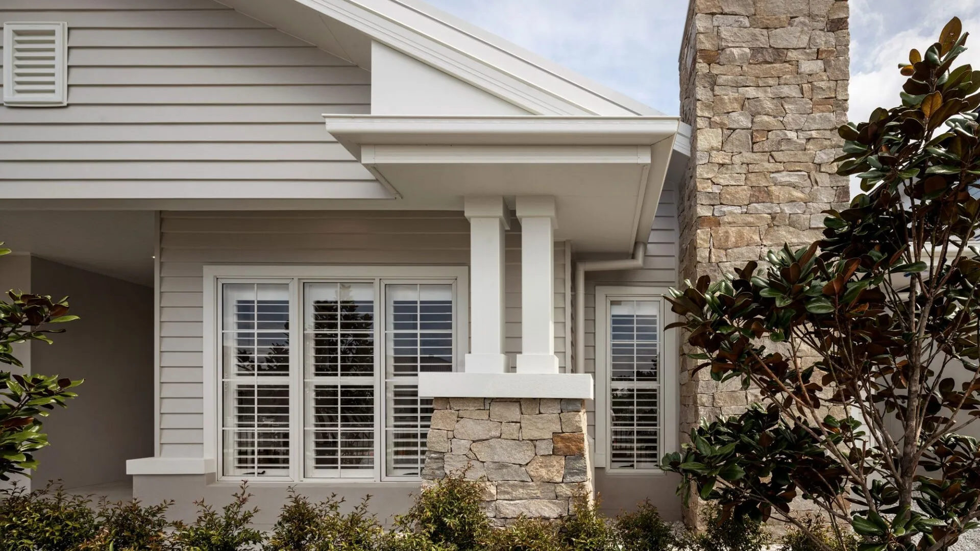 New AC condenser unit being installed at an Austin residence